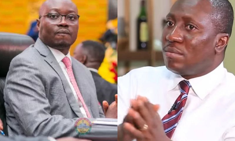 Dr Cassiel Ato Forson and Alexander Afenyo-Markin