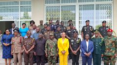 National Election Security Taskforce with EC Chair, Jean Mensa
