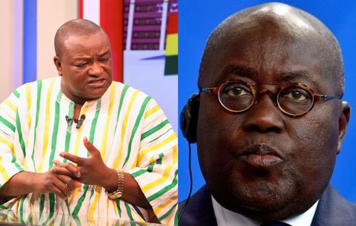 Dr Hassan Ayariga and President Akufo-Addo