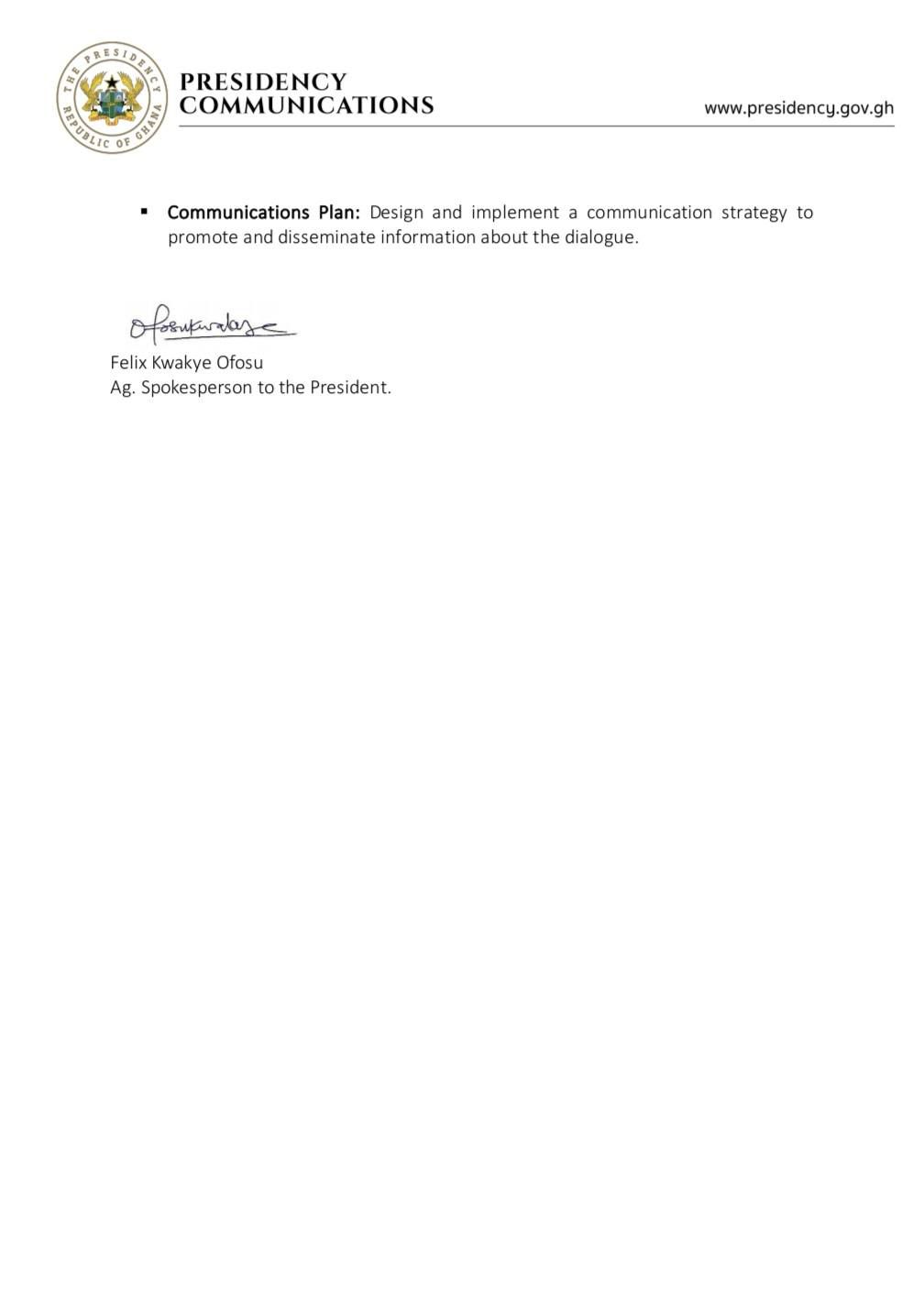 Dr Yamson, Prof Gatsi named members of National Economic Dialogue planning committee