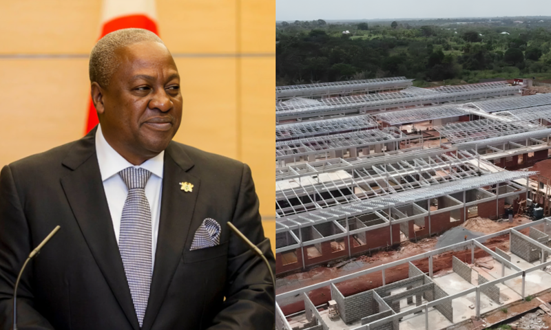 Mahama calls out 'ghost' Agenda 111: $400 million spent, 0 operational hospitals