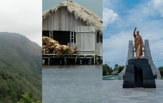 7 of Ghana’s 16 regions that offer travellers the best tourism experience