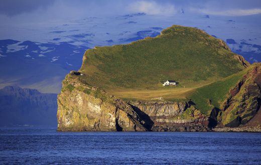 The most remote house in the world, at least according to some websites, is on an island off the coast of Iceland. Bruce Yuanyue Bi/Getty Images