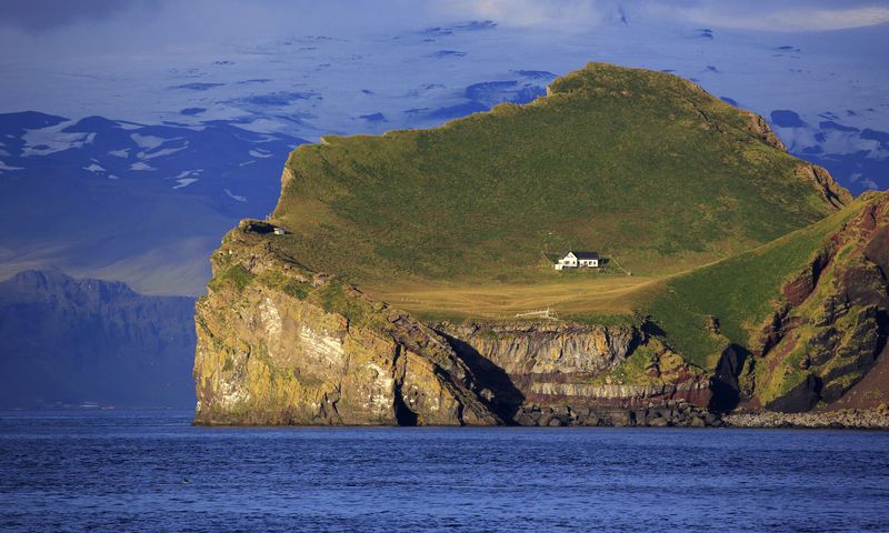 The most remote house in the world, at least according to some websites, is on an island off the coast of Iceland. Bruce Yuanyue Bi/Getty Images