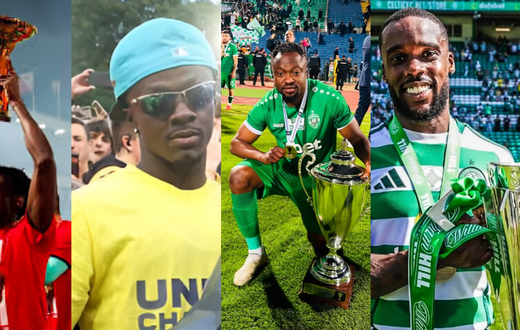 Ghanaian players who won trophies with their clubs in the 2024/25 season