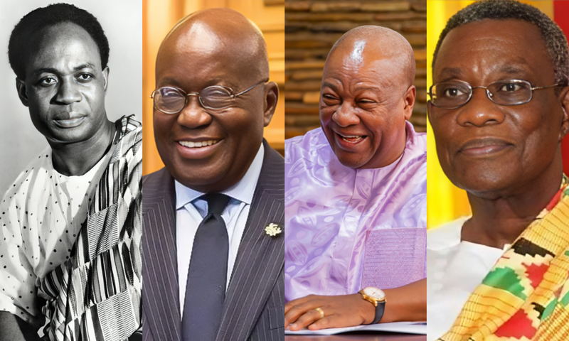 Ghanaian Presidents and the football teams they support