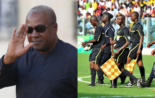 We are suffering - Ghanaian referees cry to Mahama over 5 months unpaid salaries