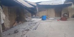 Chief’s Palace was set ablaze. Credit: Citinewsroom