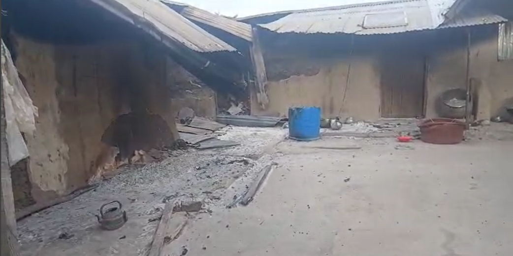 Chief’s Palace was set ablaze. Credit: Citinewsroom