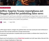 Court sentences Ghanaian blogger to 30 days in prison for publishing false news