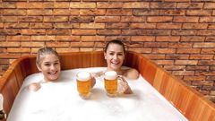 Will you be willing to soak in a beer bath? [Beerspa]