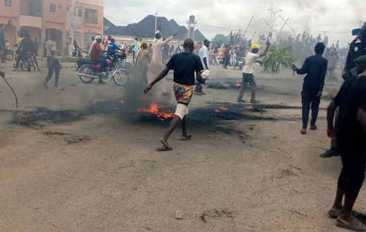 The hoodlums targeted three churches (Image used for illustrative purposes) [Punch]