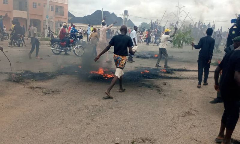 The hoodlums targeted three churches (Image used for illustrative purposes) [Punch]