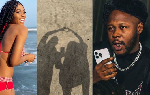 Medikal fuels dating rumour with Eazzy in new song and cryptic shadow post