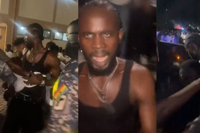 Black Sherif angrily quits performance after electrocution of fans at UMAT show