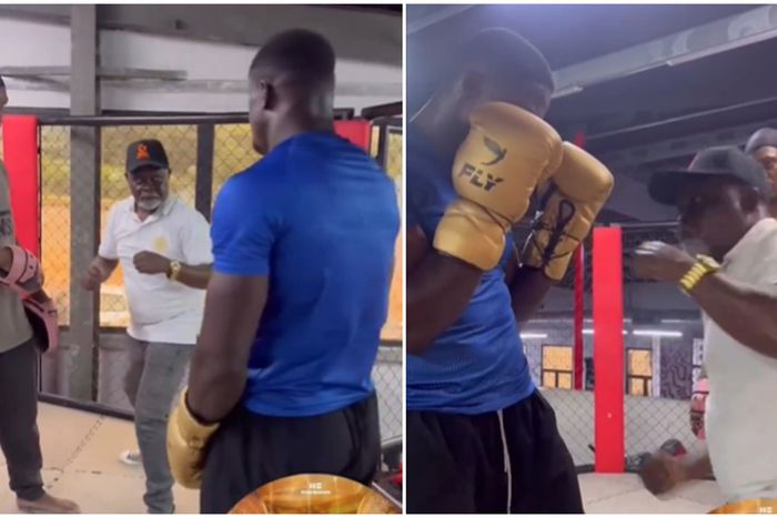 Legendary Azumah Nelson takes over as Freezy Macbones’ coach (Video)