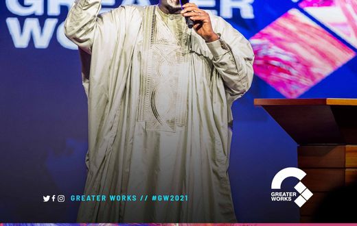 General Overseer of the International Central Gospel Church (ICGC), Pastor Mensa Otabil