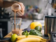 Protein shakes should not be drank before working out [healthline]