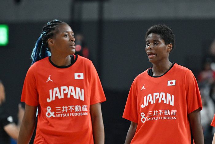 Evelyn and Stephanie Mawuli from Ghana represent Japan in basketball at 2024 Olympics