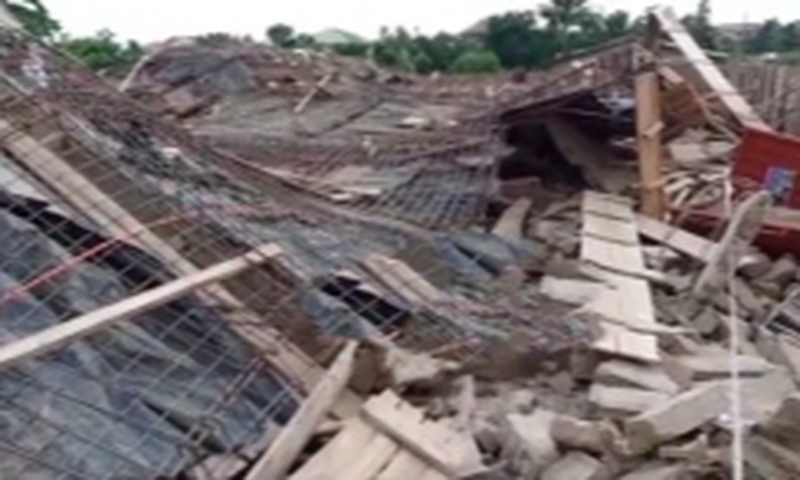 3-storey collapses in Kasoa