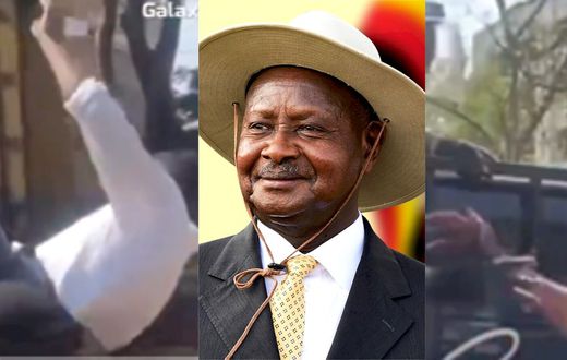 Lone protester against corruption carried away by Ugandan police