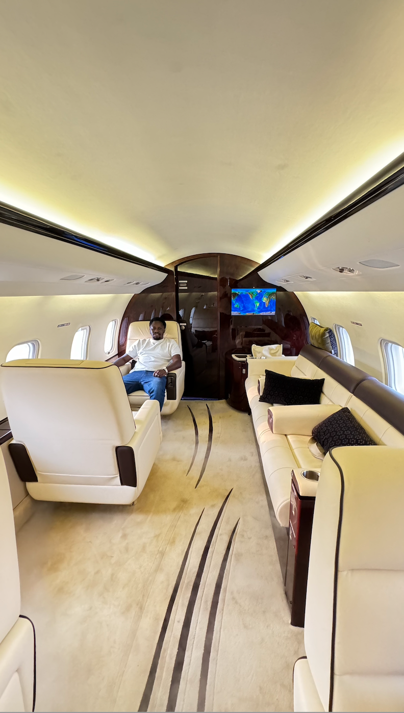 JetSila Private Jet CEO ABD Traore Spotted at McDan Aviation