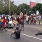 Ghana Police Service condemns Democracy Hub demonstrators for obstruct road users
