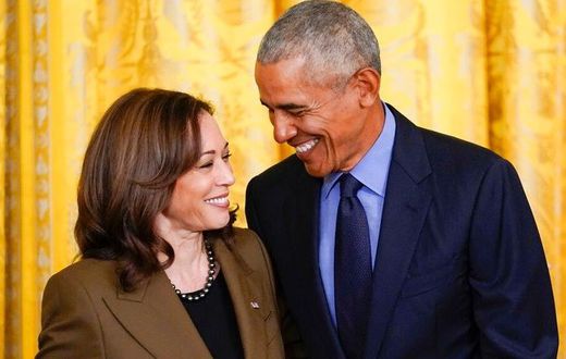 Kamala Harris and Barack Obama [Daily Nigerian]