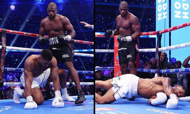 Daniel Dubious knocks out Anthony Joshua