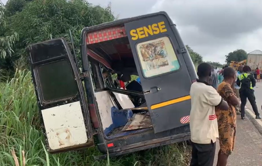 Many passengers die after Sunday morning accident on Cape Coast-Takoradi Highway