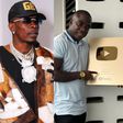 Shatta Wale Finally Receives Plaque For Surpassing One Million YouTube Subscribers