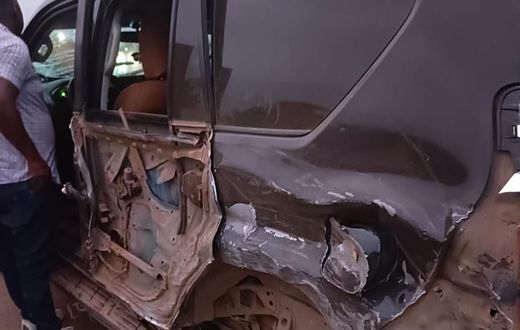 Otto Addo car crash