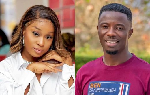 Efia Odo Rejects Kwaku Manu's Marriage Proposal on Live TV