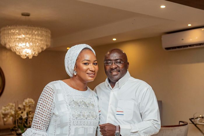 Samira and Mahamudu Bawumia