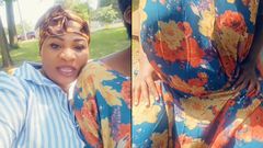 Ghanaian lady travels to Canada for studies, now carries 8-month pregnancy, seeks help