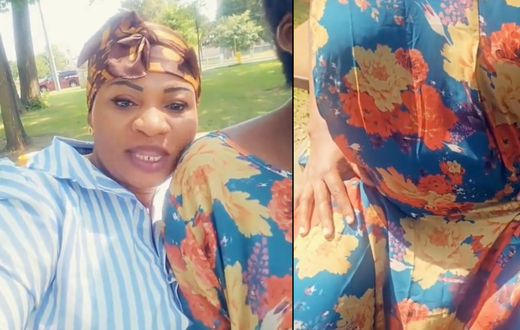 Ghanaian lady travels to Canada for studies, now carries 8-month pregnancy, seeks help