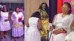 Nana Ama McBrown's mother clarifies her daughter's age on live TV