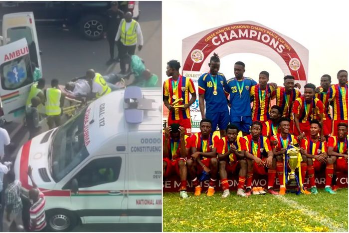 Hearts of Oak fan collapses and dies during Homowo Cup
