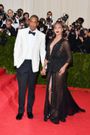Beyonc combined disco with Old Hollywood glamour as she attended the Met Gala with Jay-Z in 2014.
