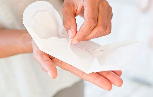 The right way to wear sanitary pads [Purrple]