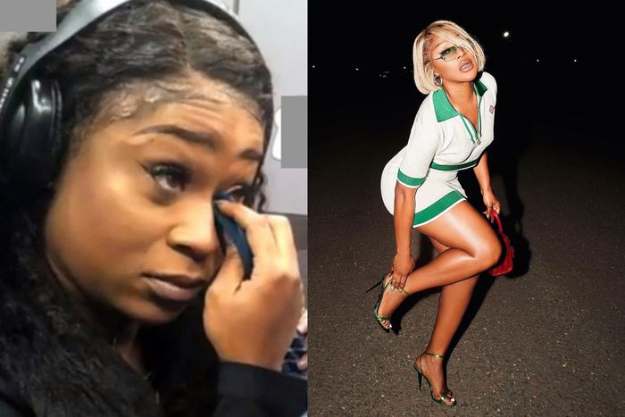 Efia Odo sheds tears as she reveals how she suffered due to her absentee father (Video)