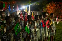 The Accra High School Choir sang both the Swiss and Ghana National anthem