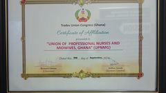 UPNMG joins forces with TUC to elevate nursing and midwifery in Ghana