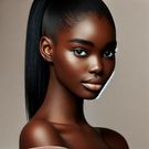 Slick back ponytail