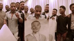 'I got to pay him' - Kirk Franklin reacts to free painting from Ghanaian artist