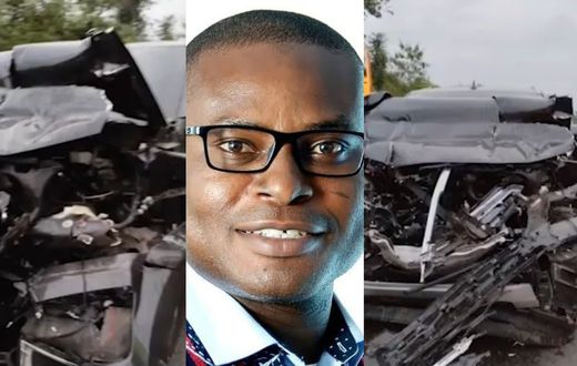NPP Communications Director Richard Ahiagba involved in gory car accident