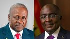 John Mahama and Dr Bawumia