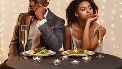 Couple on a date