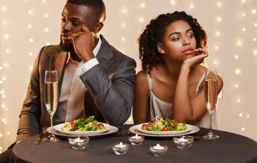 Couple on a date
