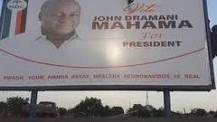 John Mahama billboard